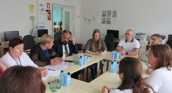 З робочим візитом Центр надання соціальних послуг та соціальної інтеграції відвідали почесні гості