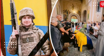 «Ще у школі він був справжнім захисником»: у Переяславі попрощалися з полеглим Героєм Сергієм Кутовим