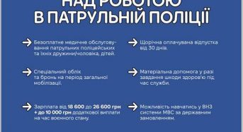 Набір до патрульної поліції Борисполя триває!