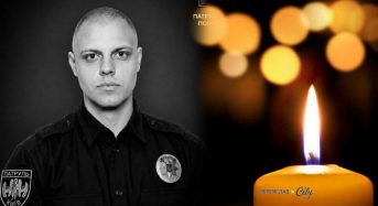 Сьогодні, 3 серпня, Переяславщина попрощається з патрульним поліцейським Єгором Терехіним