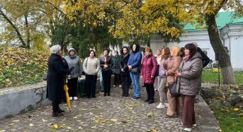 Михайлівська церква крізь століття: у Переяславі відбулася відкрита лекція-екскурсія Людмили Набок
